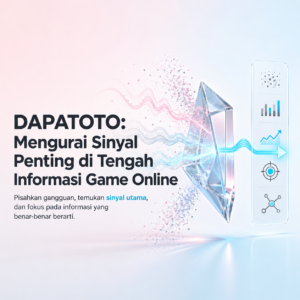 DAPATOTO: Mengurai Sinyal Penting di Tengah Informasi Game Online